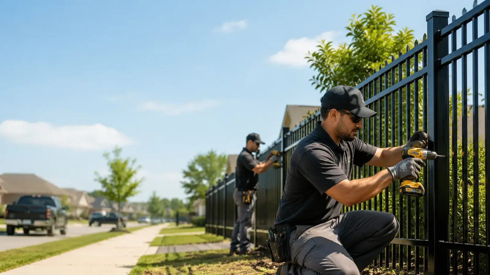 Metal Fence Installation in Pine Grove, LA